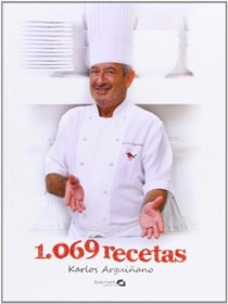 COCINANDO CON KARLOS ARGUINANO Hardcover Spanish Edition Cookbook Book