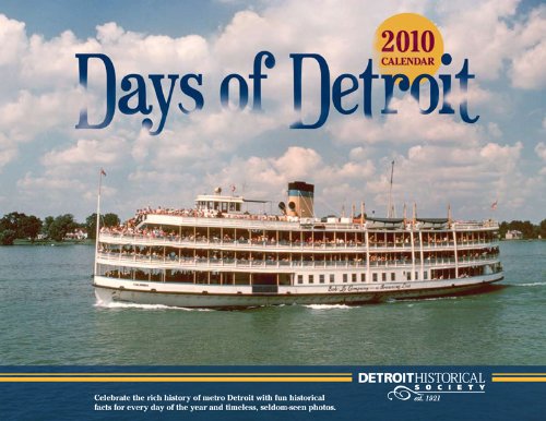 2010 Days of Detroit Wall Calendar