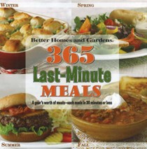 365 Last-Minute Meals: A Year's Worth of Meals--Each Made in 30 Minutes or Less