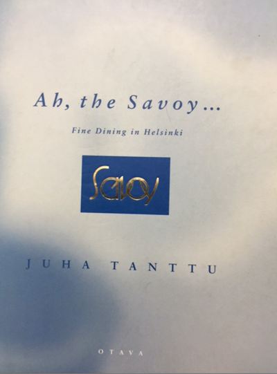 Ah, the Savoy: Fine Dining in Helsinki