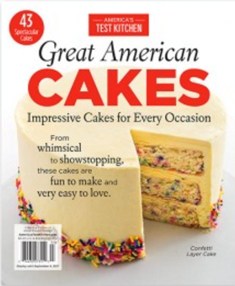 America’s Test Kitchen Special Issue: Great American Cakes (2017)