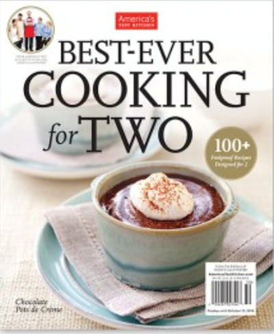 America’s Test Kitchen Special Issue: Best-Ever Cooking for Two (2017)