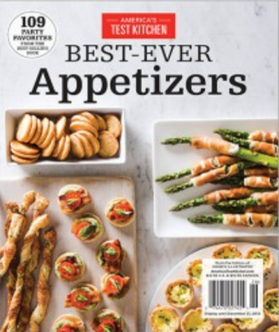 America’s Test Kitchen Special Issue: Best-Ever Appetizers (2018)