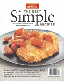 America's Test Kitchen Special Issue: The Best Simple Recipes (2019): Foolproof Recipes That Cook in 30 Minutes or Less