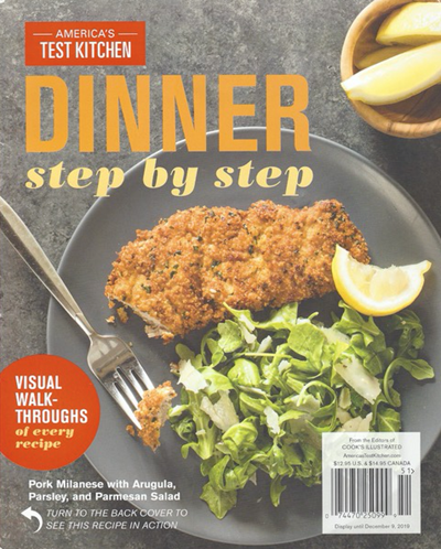 America's Test Kitchen Special Issue: Dinner Step by Step (2019)