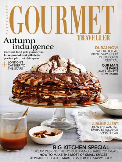 Australian Gourmet Traveller Magazine, April 2013