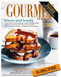 Australian Gourmet Traveller Magazine, August 2012