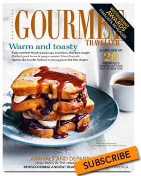 Australian Gourmet Traveller Magazine, August 2012