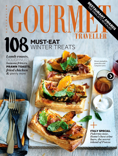 Australian Gourmet Traveller Magazine, August 2016