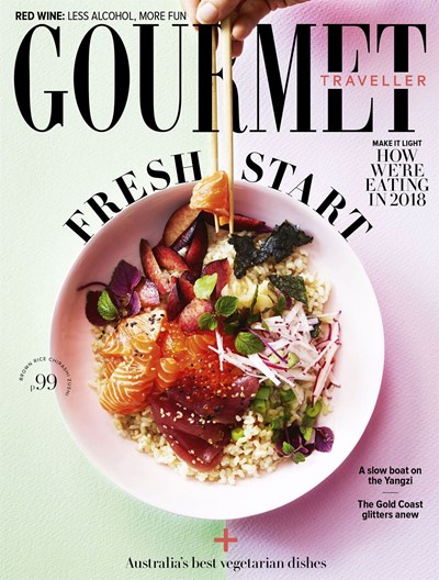 Australian Gourmet Traveller Magazine, February 2018