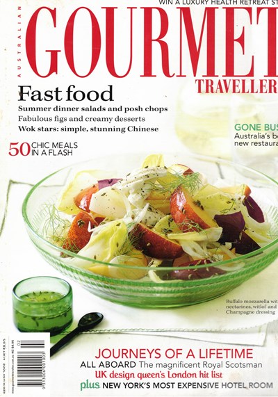 Australian Gourmet Traveller Magazine, February 2008