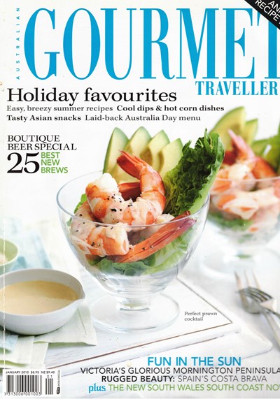 Australian Gourmet Traveller Magazine, January 2010