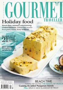 Australian Gourmet Traveller Magazine, January 2009
