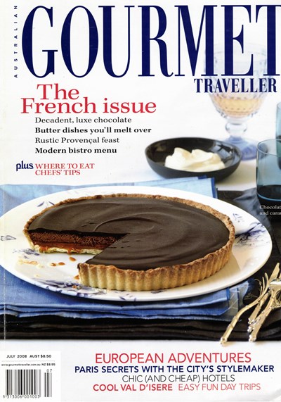 Australian Gourmet Traveller Magazine, July 2008