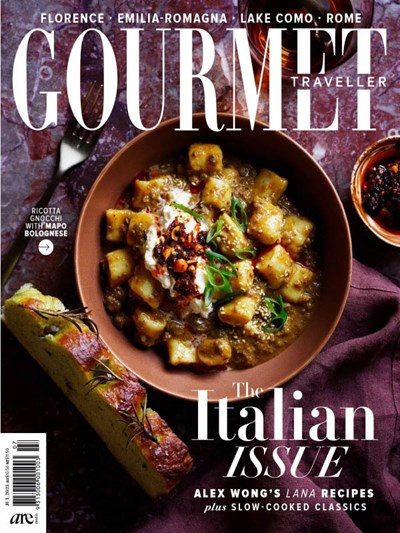 Australian Gourmet Traveller Magazine, July 2023: The Italian Issue