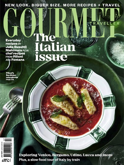 Australian Gourmet Traveller Magazine, July 2024: The Italian Issue