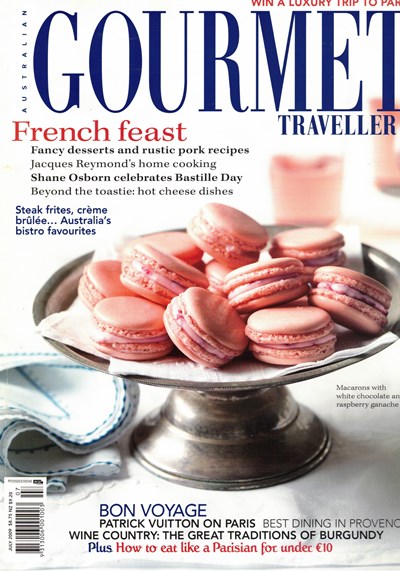 Australian Gourmet Traveller Magazine, June 2009