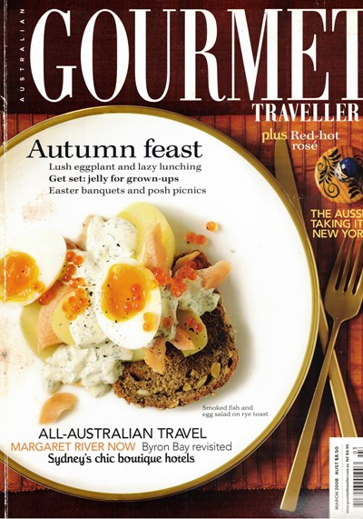 Australian Gourmet Traveller Magazine, March 2008