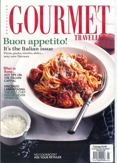Australian Gourmet Traveller Magazine, May 2011: The Italian Issue