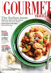 Australian Gourmet Traveller Magazine, May 2010: The Italian Issue