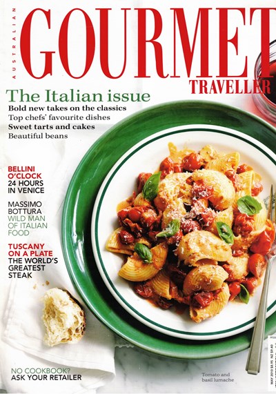 Australian Gourmet Traveller Magazine, May 2010: The Italian Issue