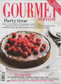 Australian Gourmet Traveller Magazine, November 2011