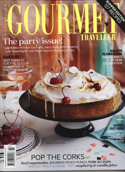 Australian Gourmet Traveller Magazine, November 2013: The Party Issue