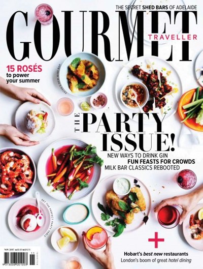 Australian Gourmet Traveller Magazine, November 2017: The Party Issue