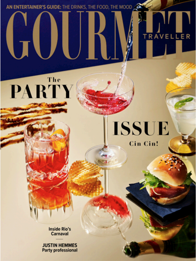 Australian Gourmet Traveller Magazine, November 2019: The Party Issue