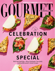 Australian Gourmet Traveller Magazine, November 2020: Celebration Special