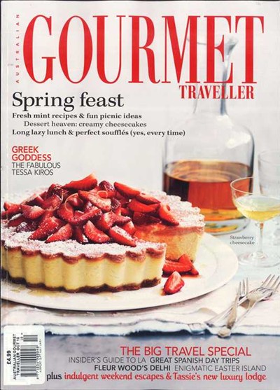 Australian Gourmet Traveller Magazine, October 2010