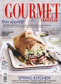 Australian Gourmet Traveller Magazine, October 2013: The Big French Issue