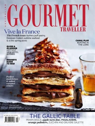Australian Gourmet Traveller Magazine, October 2014: The French Issue