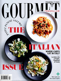 Australian Gourmet Traveller Magazine, October 2017: The Italian Issue