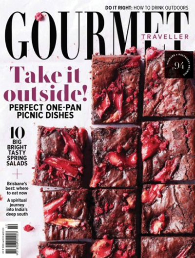 Australian Gourmet Traveller Magazine, October 2018