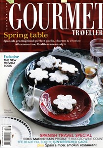 Australian Gourmet Traveller Magazine, October 2009