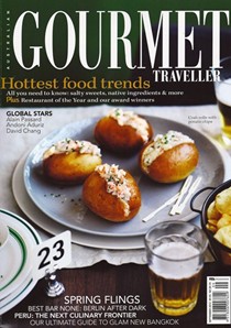 Australian Gourmet Traveller Magazine, September 2012