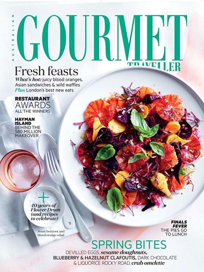Australian Gourmet Traveller Magazine, September 2014