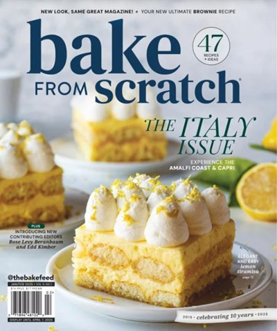 Bake from Scratch Magazine, Jan/Feb 2025: The Italy Issue