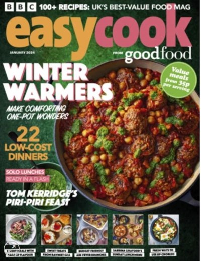 BBC Good Food Easy Cook, January 2024: Winter Warmers
