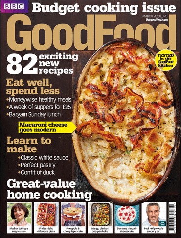 BBC Good Food Magazine, March 2013: Budget Cooking Issue
