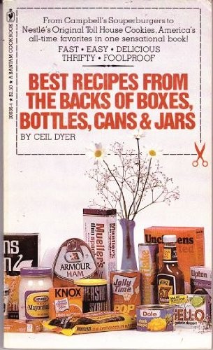 Best Recipes from the Backs of Boxes, Bottles, Cans and Jars