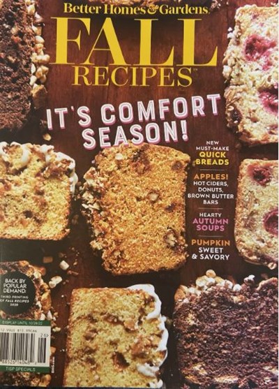Better Homes & Gardens Fall Recipes