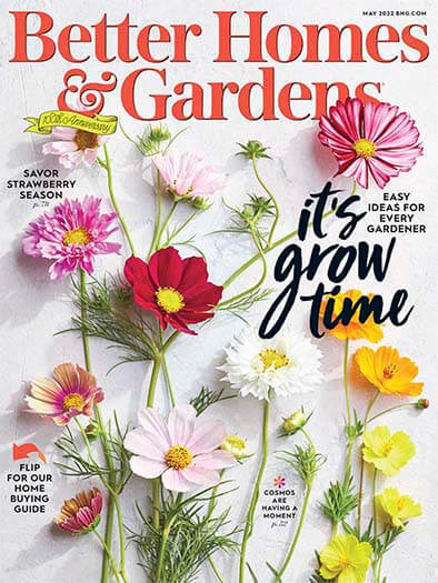 Better Homes & Gardens Magazine, May 2022