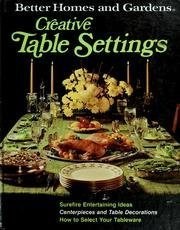 Better Homes and Gardens Creative Table Settings