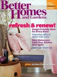 Better Homes and Gardens Magazine, February 2012