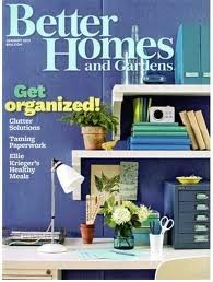 Better Homes and Gardens Magazine, January 2012