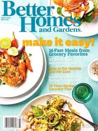Better Homes and Gardens Magazine, March 2011