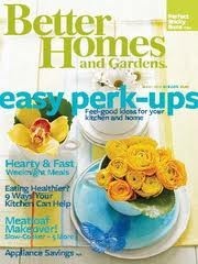 Better Homes and Gardens Magazine, March 2010