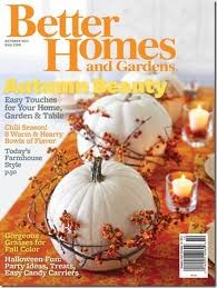 Better Homes and Gardens Magazine, October 2011